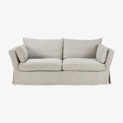 OKA Aubourn 3 Seater Sofa - Charcoal