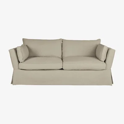 OKA Aubourn 3-Seater Sofa - Natural