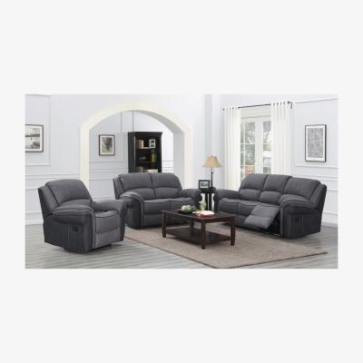 Oak&More Kendal Grey Fusion 3 Seater Sofa