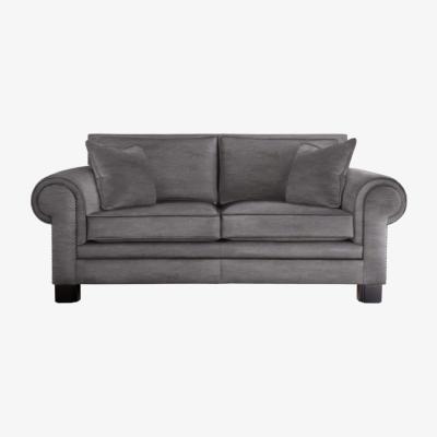 Olivia's Duresta Coco Monarch Small Sofa / Steel