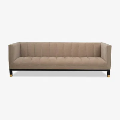 Olivia's Liang & Eimil Gamal Toscana Latte 3 Seater Sofa