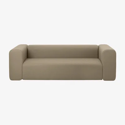 Olivia's Broste Copenhagen Lagoon 3-Seater Sofa in Taupe