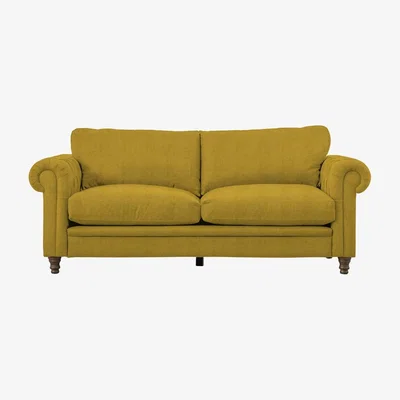 Olivia's Olivia's Sofa in a Box Model 1 - 3 Seater Sofa in Saffron
