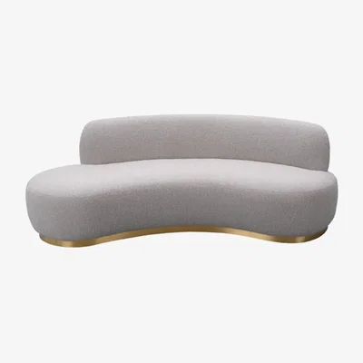 Olivia's Liang & Eimil Sasha 3 Seater Sofa Boucle Taupe (Right)