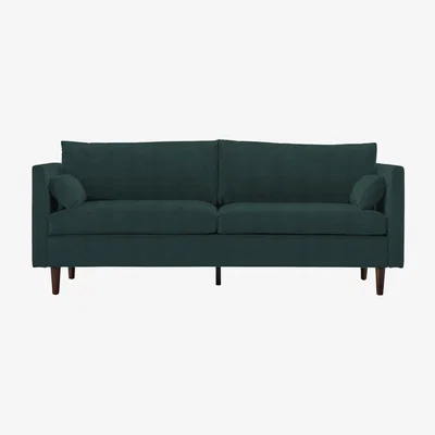 Olivia's Olivia's Sofa in a Box Model 3 - 3 Seater Sofa in Peacock Green