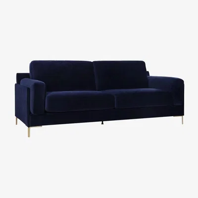 Olivia's Olivia's Alice 3 Seater Sofa Blue