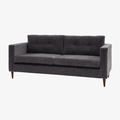 Olivia's Gallery Interiors Greville 3 Seater Sofa in Charcoal