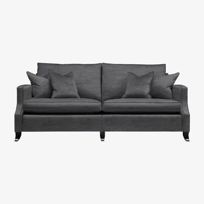 Olivia's Duresta Amelia Monarch Classic Back Grand Sofa / Stone