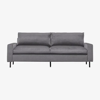 Olivia's Olivia's Sofa in a Box Model 7 - 3 Seater Sofa in Steel Grey