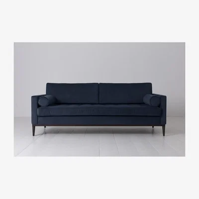 Olivia's Swyft Model 02 Velvet 3 Seater Sofa in Teal