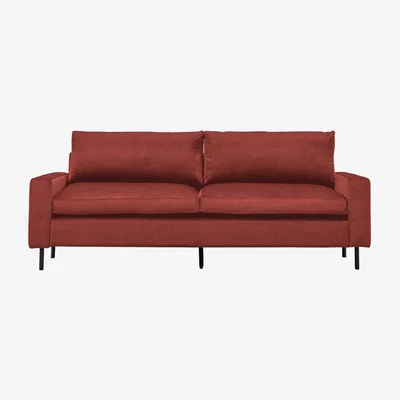 Olivia's Olivia's Sofa in a Box Model 7 - 3 Seater Sofa in Sunset Red