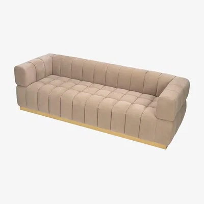 Olivia's Liang & Eimil Marat Toscana Latte 3 Seater Sofa