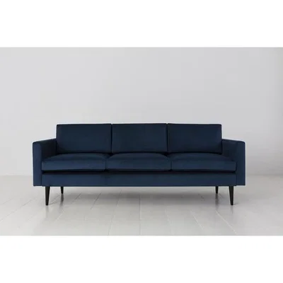 Olivia's Swyft Model 01 Velvet 3 Seater Sofa in Teal