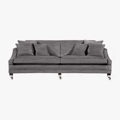 Olivia's Duresta Hornblower Monarch 3 Seater Sofa / Navy