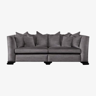 Olivia's Duresta Hermitage Monarch Scatter Back Grand Split Sofa / Emerald