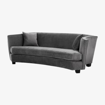 Olivia's Eichholtz Giulietta 3 Seat Sofa Granite Grey