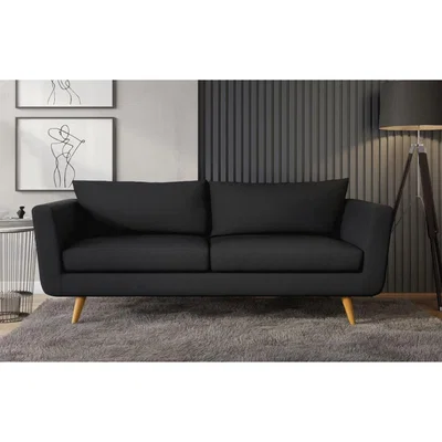 Out & Out Original Mabel - 3 Seater Sofa - Matte Black