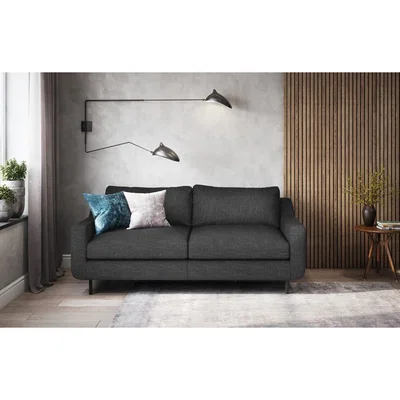 Out & Out Original Stark – 3 Seater Sofa - Textured Dark Grey