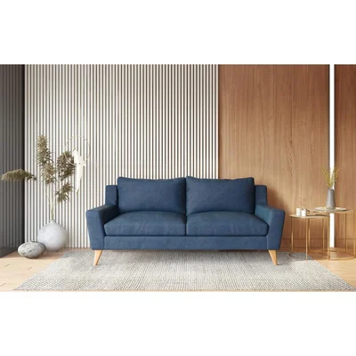 Out & Out Original George – 3 Seater Sofa - Navy Velvet