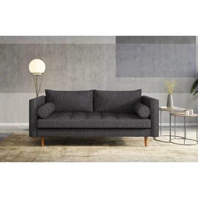 Out & Out Original Ruben - 3 Seater Sofa - Textured Dark Grey
