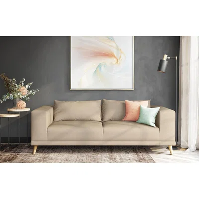 Out & Out Original Slouchy - 3 Seater Sofa - Knitted Beige
