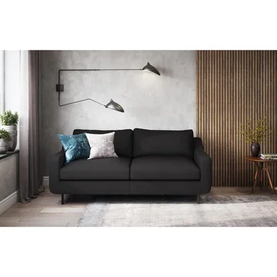 Out & Out Original Stark – 3 Seater Sofa - Matte Black