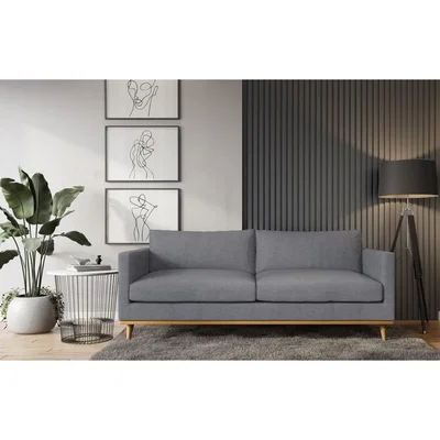 Out & Out Original Jefferson – 3 Seater Sofa - Soft Light Grey