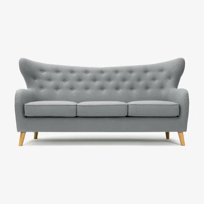 Out & Out Original Wilfred - 3 Seater Sofa - Grey
