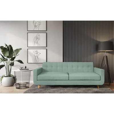 Out & Out Original Guarda – 3 Seater Sofa - Pastel Green