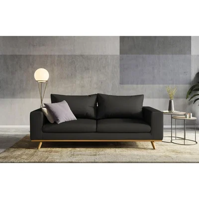 Out & Out Original Olivia – 3 Seater Sofa - Knitted Black