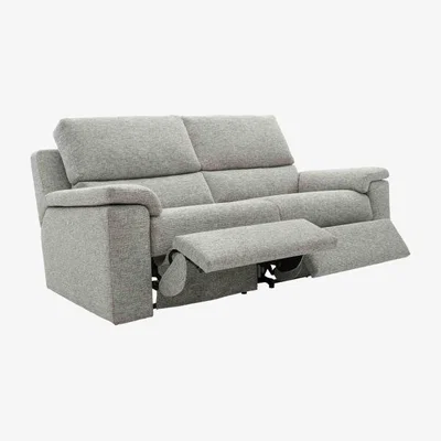 Downtown G Plan Taylor Fabric 3 Seater Electric Double Recliner