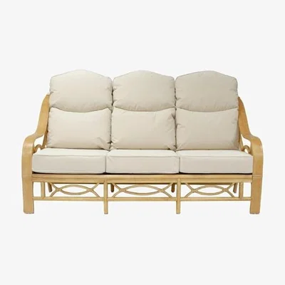 Downtown Perth 3 Seater Lounging Sofa Natural Wash