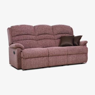 Downtown Sherborne Olivia 3 Seater Fabric Manual Recliner Sofa