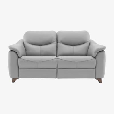 Downtown G Plan Jackson Leather 3 Seat Manual Double Recliner