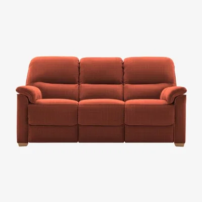 Downtown G Plan Chadwick Fabric 3 Seater With Show Wood Fabric