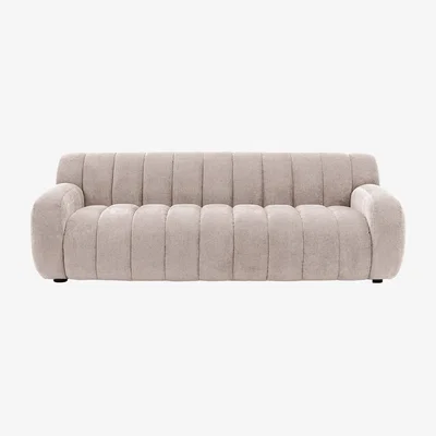 Perch and Parrow Rocco 3 Seater Sofa in Cream