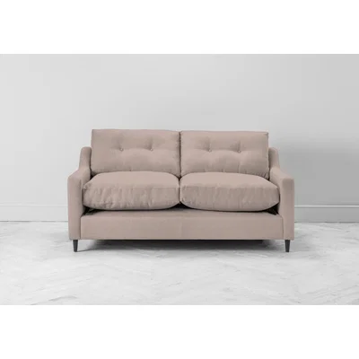 Perch and Parrow Nathan Three-Seater Sofa Bed in Portrait Pink