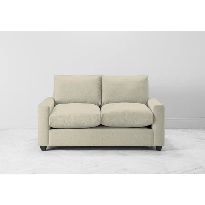 Perch and Parrow Mimi Three-Seater Sofa Bed in Chantilly Cream