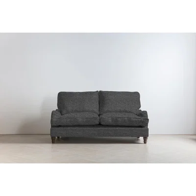 Perch and Parrow Robyn Three-Seater Sofa Bed in Hola Black