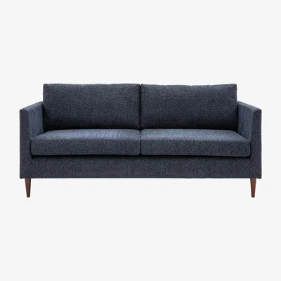 Perch and Parrow Sloucher 3 Seater Sofa in Charcoal