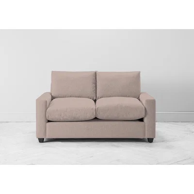 Perch and Parrow Mimi Three-Seater Sofa Bed in Portrait Pink