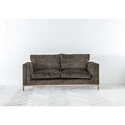 Perch and Parrow Jamie Three-Seater Sofa Bed in Chestnut