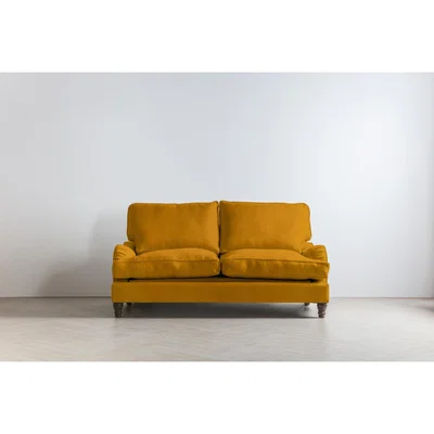 Perch and Parrow Robyn Three-Seater Sofa Bed in Medallion Gold