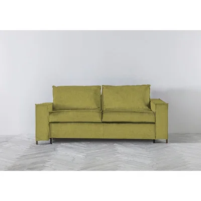 Perch and Parrow George Three-Seater Sofa Bed in Granny Smith