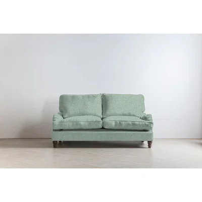 Perch and Parrow Robyn Three-Seater Sofa Bed in Thyme Green