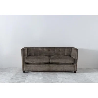 Perch and Parrow Lia Three-Seater Sofa Bed in Chestnut
