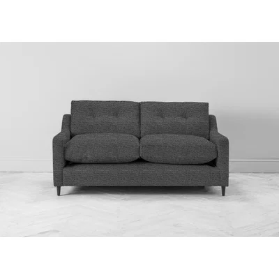 Perch and Parrow Nathan Three-Seater Sofa Bed in Hola Black