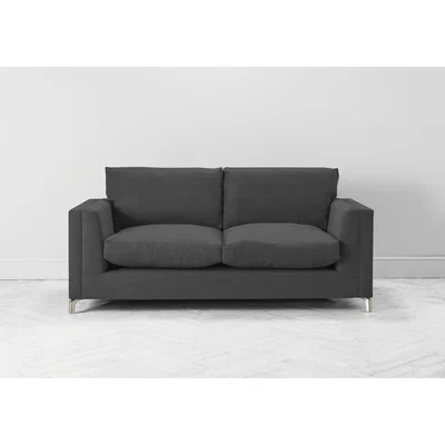 Perch and Parrow Chris Three-Seater Sofa Bed in Dusky Grey