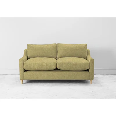 Perch and Parrow Josh Three-Seater Sofa Bed in Trombone Yellow