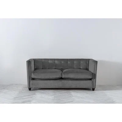 Perch and Parrow Lia Three-Seater Sofa Bed in Eggshell Grey